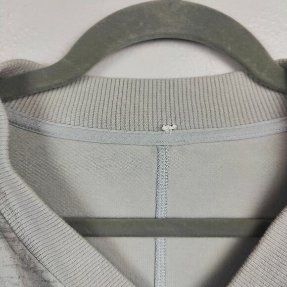 Lululemon Mula Bundle Wrap Sweatshirt Womens Small Righteous Stripe Silver Spoon - Picture 3 of 7